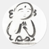 Jizo de Monk Stickers (Voorkant)