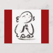 Jizo Red Briefkaart (Voorkant)