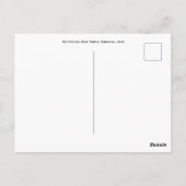 Jizo Statues, Hase Temple: Kamakura, Japan Postcar Briefkaart (Achterkant)