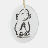 Jizo the Monk Keramisch Ornament (Rechts)