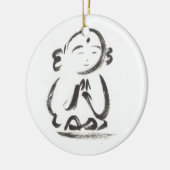 Jizo the Monk Keramisch Ornament (Links)