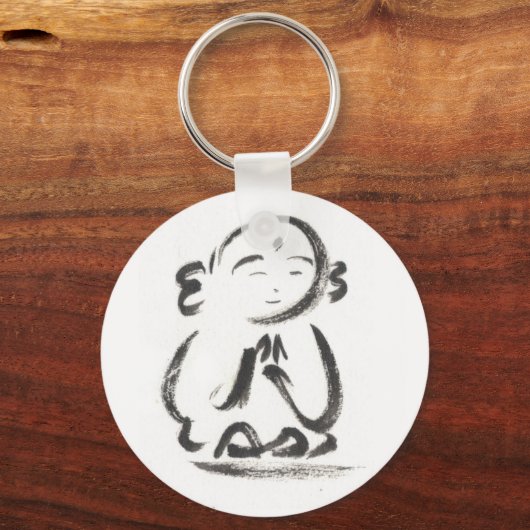 Jizo the Monk Sleutelhanger (Voorkant)