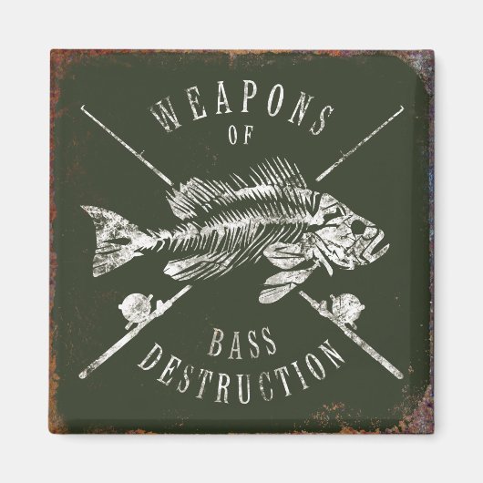 JJ56 Weapons of Bass.tif Magneet (Voorkant)