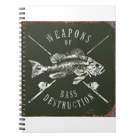 JJ56 Weapons of Bass.tif Notitieboek (Voorkant)