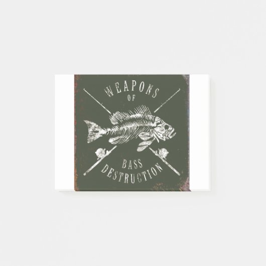JJ56 Weapons of Bass.tif Post-it® Notes (Voorkant)
