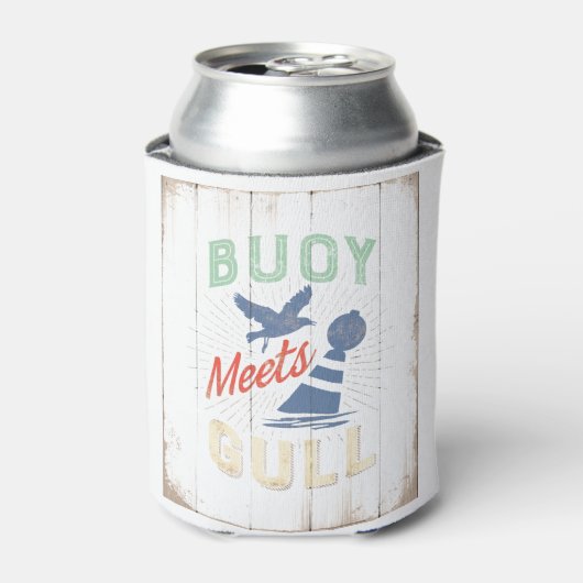 JJ72 Buoy Meets Gull.tif Blikjeskoeler (Blikje Voorkant)