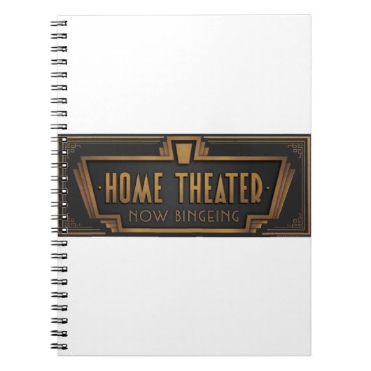 JJ76 Home Theater.tif Notitieboek (Voorkant)