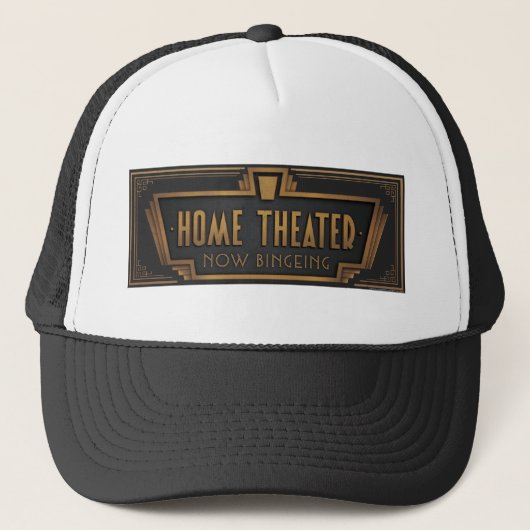 JJ76 Home Theater.tif Trucker Pet (Voorkant)
