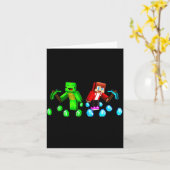 Jj And Mikey Happy Birthday Kaart (Gele Bloem)