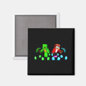 Jj en Mikey Gefeliciteerd  Magneet (Voorkant / Achterkant)