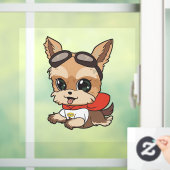 JJ Flying Window Sticker (Huis)