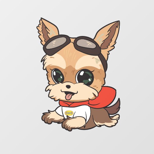 JJ Flying Window Sticker (Vel)