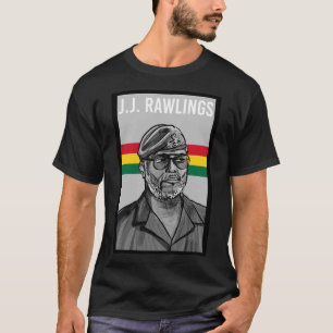 JJ Rawlings Ghana tekening Classic T-Shirt
