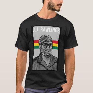 JJ Rawlings Ghana tekening Classic T-Shirt