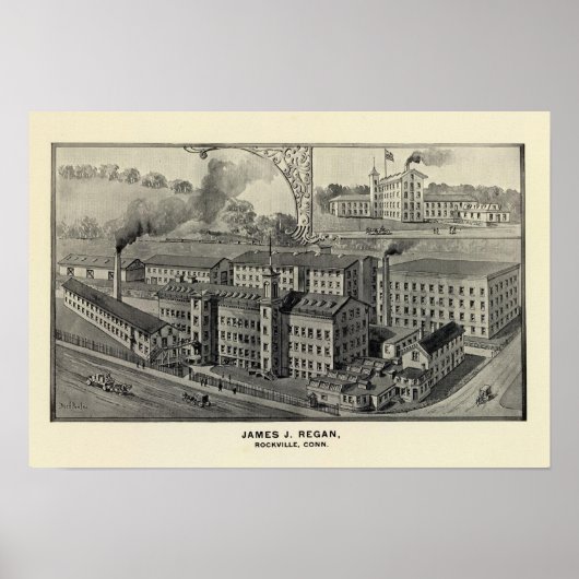 JJ Regan Factory Poster (Voorkant)