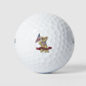 JJ The All-American Yorkie Golfballen (Voorkant)