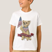 JJ The All-American Yorkie T-shirt (Voorkant)