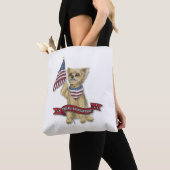 JJ The All-American Yorkie Tote Bag (Dichtbij)