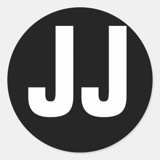 JJ Tribute Ronde Sticker (Voorkant)