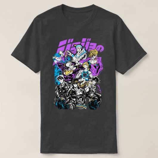 JJBA Fanart T-shirt (Design voorkant)