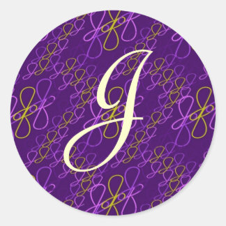 JJparade verbazingwekkende druif Ronde Sticker