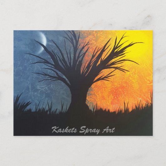 JK16 APPAREL - Stellar Dichotomy Briefkaart (Voorkant)