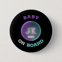 JK 2021 Badge Baby aan boord van grotere letters