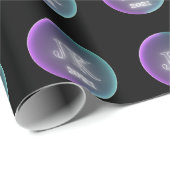 JK 2021 Logo Design Wrapping Paper Cadeaupapier (Rol Hoek)