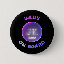 JK 2022 Badge Baby aan boord van grotere letters