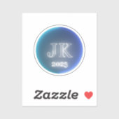 JK 2023 Logo Tiny Clear Vinyl Stickers (Vel)