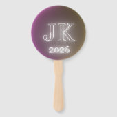 JK 2026 Hand Fan Handwaaier (Achterkant)