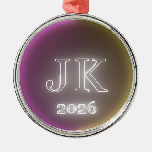 JK 2026 METALEN ORNAMENT (Voorkant)