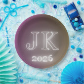 JK 2026 Paper Plate Papieren Bordje (Feest)