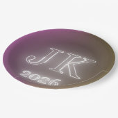 JK 2026 Paper Plate Papieren Bordje (Gekanteld)