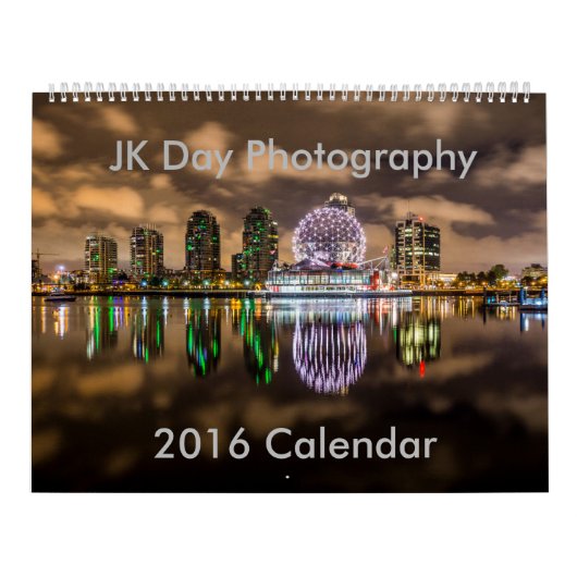 JK Day Fotografie 2016-Natuur agenda Kalender (Hoes)