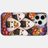 JK Sushi – Funda iPhone Diseño Sushi Kawaii Japoné Case-Mate iPhone Case (Achterkant (horizontaal))