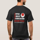 JKA Boston T-shirt (donker, zonder grens) (Achterkant)