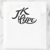 JKHype stickers zwart (Tas)