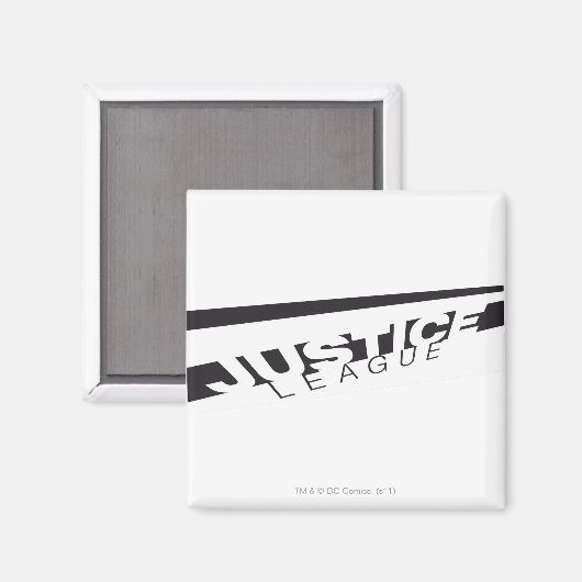 JL B/W Skewed Magneet (Voorkant / Achterkant)