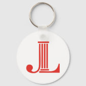 JL Button Sleutelhanger (Voorkant)