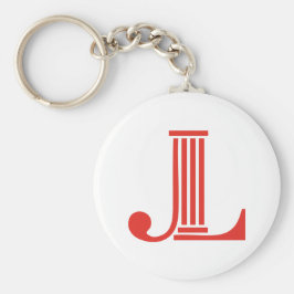JL Button Sleutelhanger