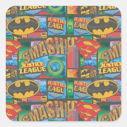 JL Core Supreme 4 Vierkante Sticker (Voorkant)