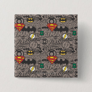 JL Core Supreme 6 Vierkante Button 5,1 Cm
