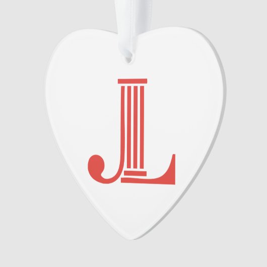 JL Heart Ornament (voorkant)
