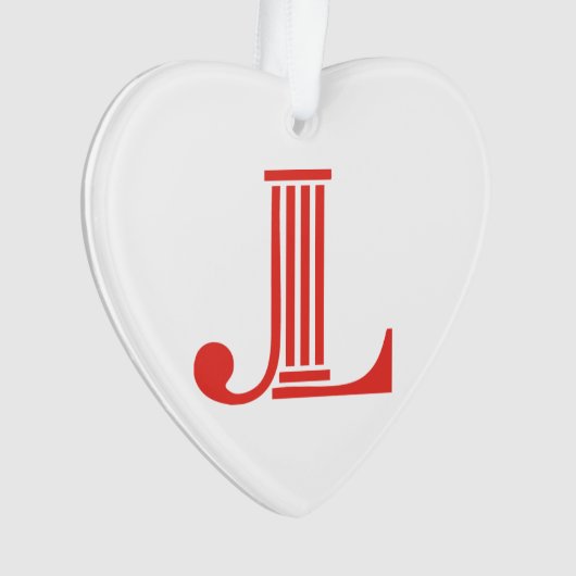 JL Heart Ornament (voorkant)