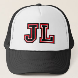 "JL"-monogram Trucker Pet