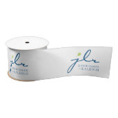JLR Classic Logo Satin Ribbon Satijnen Lint (Spoel)