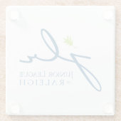 JLR Glass Onderzetter (Achterkant)