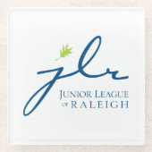 JLR Glass Onderzetter Glazen Onderzetter (Voorkant)