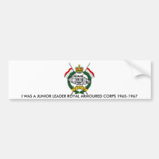JLR RAC BUMPERSTICKER